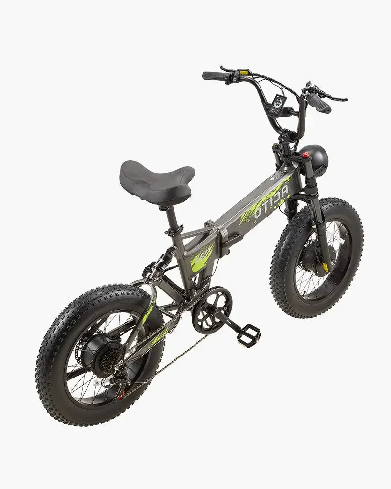 OTIDA R7 MAX Dual Motor Electric Bike with large wheels on a white background