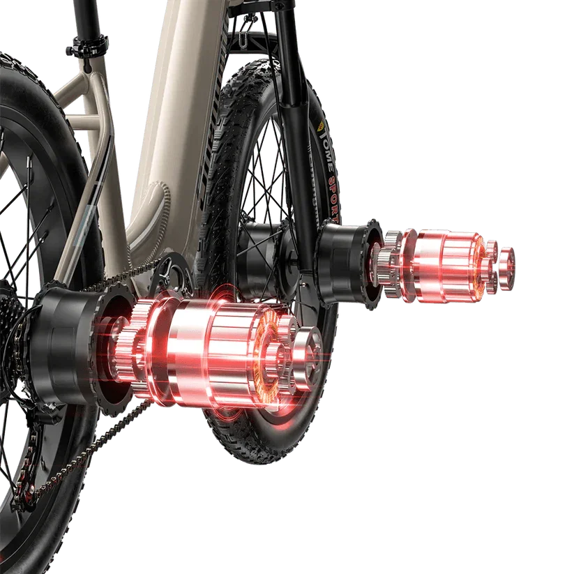 Shengmilo S700 1000W*2 Dual Motor Electric Bike - Pogo Cycles