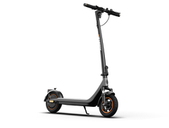 Black - Hikerboy Curtis Plus Electric Scooter on a white background