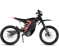 79BIKE Falcon Pro Electric Dirt Bicycle with black and orange design on a white background - Pogo Cycles, Ireland