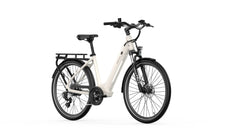 Front view of A-Spadz Qreate City Pro Electric Bike - Pogo Cycles