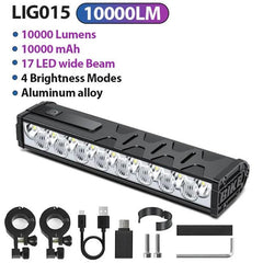 NEWBOLER Bicycle Light 10000Lumen - Pogo Cycles