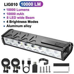 NEWBOLER Bicycle Light 10000Lumen - Pogo Cycles