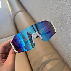 UV Sandproof Cycling Sunglasses Eye Protector Clear Outdoor Sport Goggle Protection Anti Radiation Lens Windproof Glasses