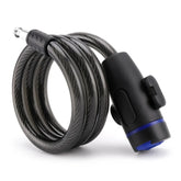 Bike Cable Lock with 2 Keys - Anti-Theft Steel Wire Security Lock for Bicycle Mountain Bike Road Bike Scooter