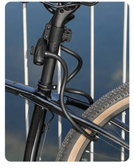 WEST BIKING Antifreezing Bicycle Cable Lock Portable Anti-Theft Bike Wire Lock With 2 Keys E-Bike Scooter Motorcycle Safety Lock