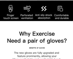 1 Pair Of All-finger Gloves Breathable Shock-proof Touch-screen Bike Gloves Spring And Summer Mountain Bike Road Riding Gloves