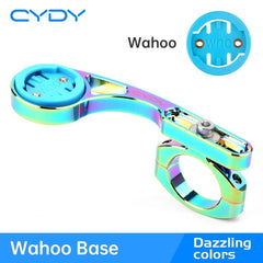 CYDY MTB Bicycle Garmin Mount Edge 130 520 820 Bike Computer Holder Aluminum alloy Bryton Rider 420 Wahoo IGPSPORT XOSS G+parts - Pogo Cycles