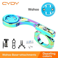 CYDY MTB Bicycle Garmin Mount Edge 130 520 820 Bike Computer Holder Aluminum alloy Bryton Rider 420 Wahoo IGPSPORT XOSS G+parts - Pogo Cycles