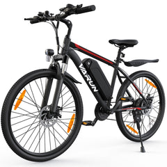 VARUN M26-2 Electric bicycle in black with visible branding on a white background
