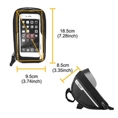 Waterproof Bicycle Bag Frame Front Top Tube Bike Bag Handlebar Mtb Touch Screen Cycling Bag Phone Holder Bicycle Accessories - Pogo Cycles