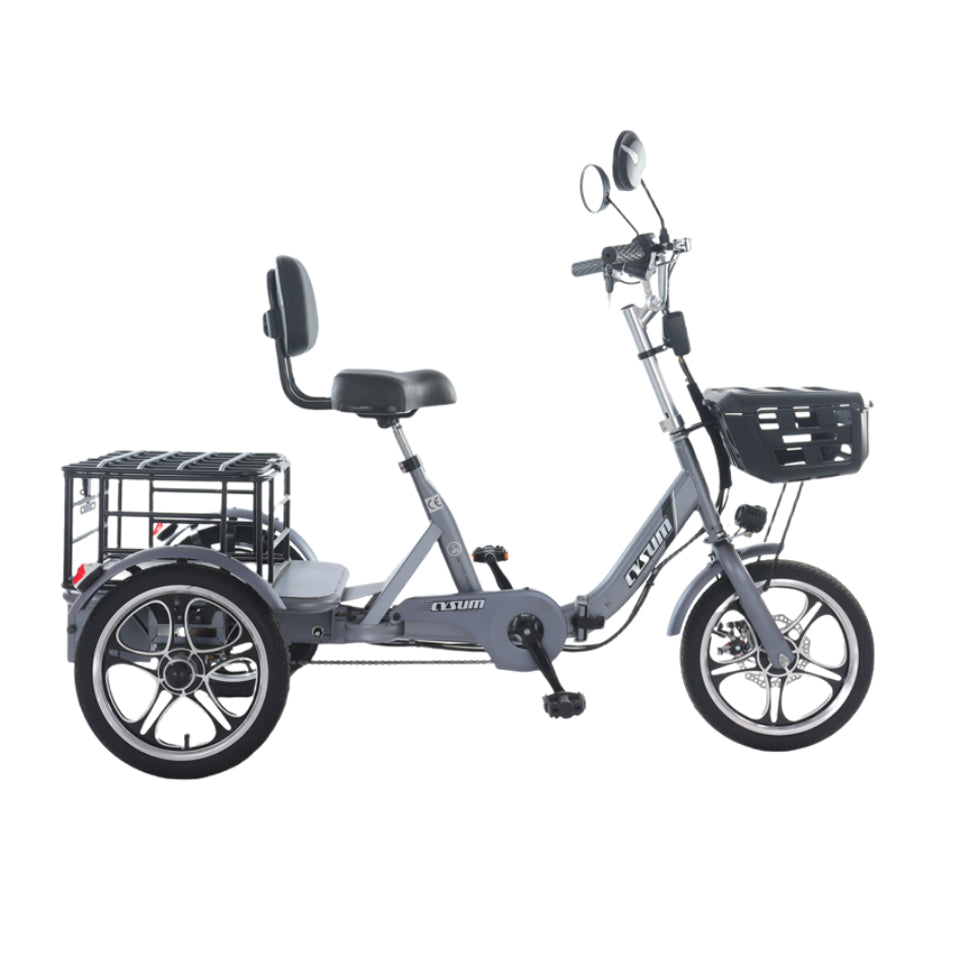 Cysum T1 Electric Tricycle Bike - Pogo Cycles