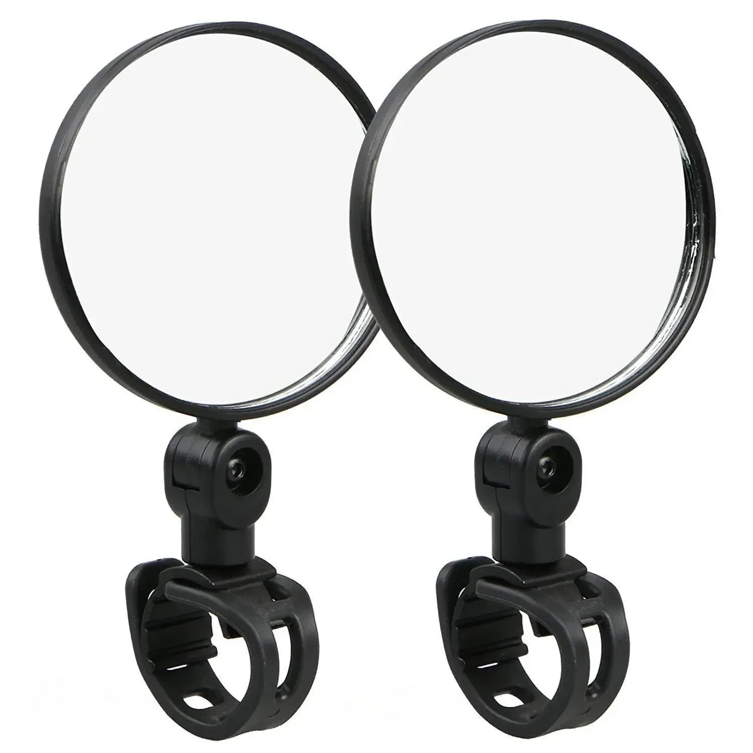 1/2PC Bike Mirror 360 Degree Adjustable Rotatable Handlebar Mirror Wide Bycicle Accessories Cycling Rear View Mirror Accesorios - Pogo Cycles