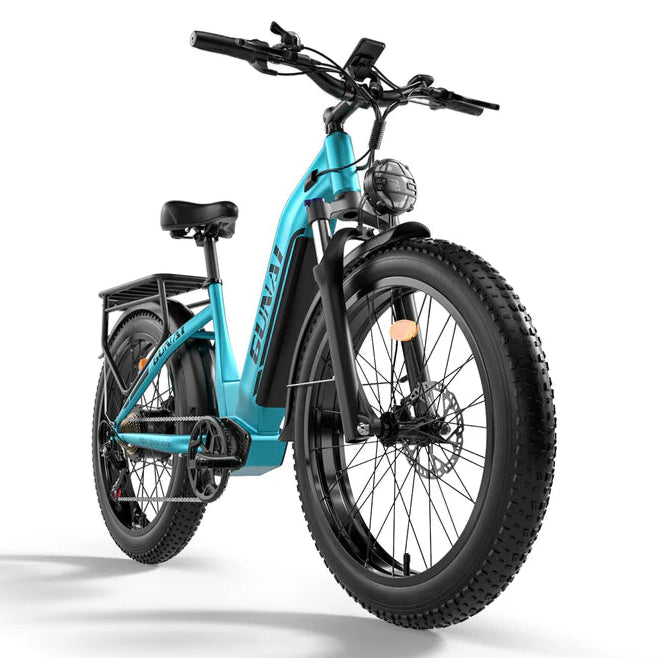 GUNAI-V Step-Thru Electric Bike - UK - Pogo Cycles