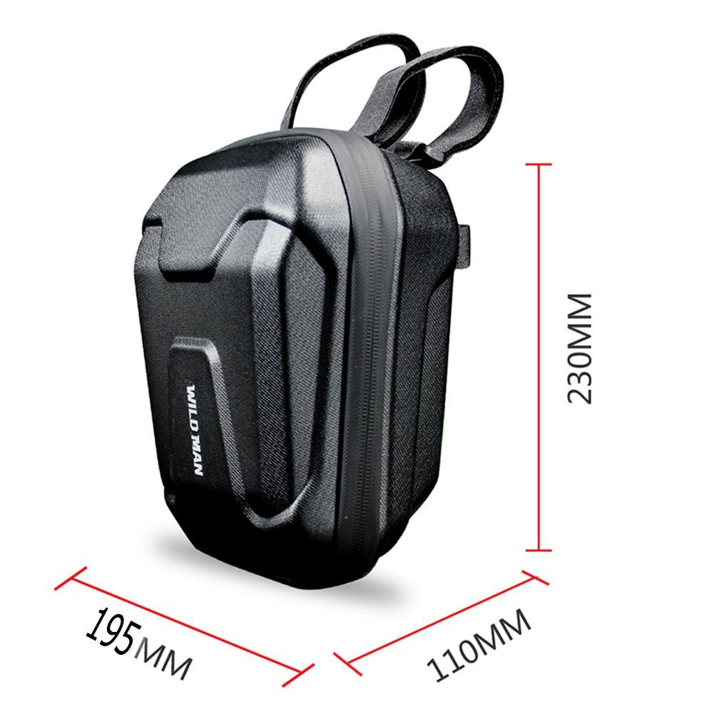 5L EVA Hard Shell Electric Scooter Front Bag Waterproof Bike Bicycle Hanging Bag for Xiaomi M365 Electric Scooter Accessories - Pogo Cycles