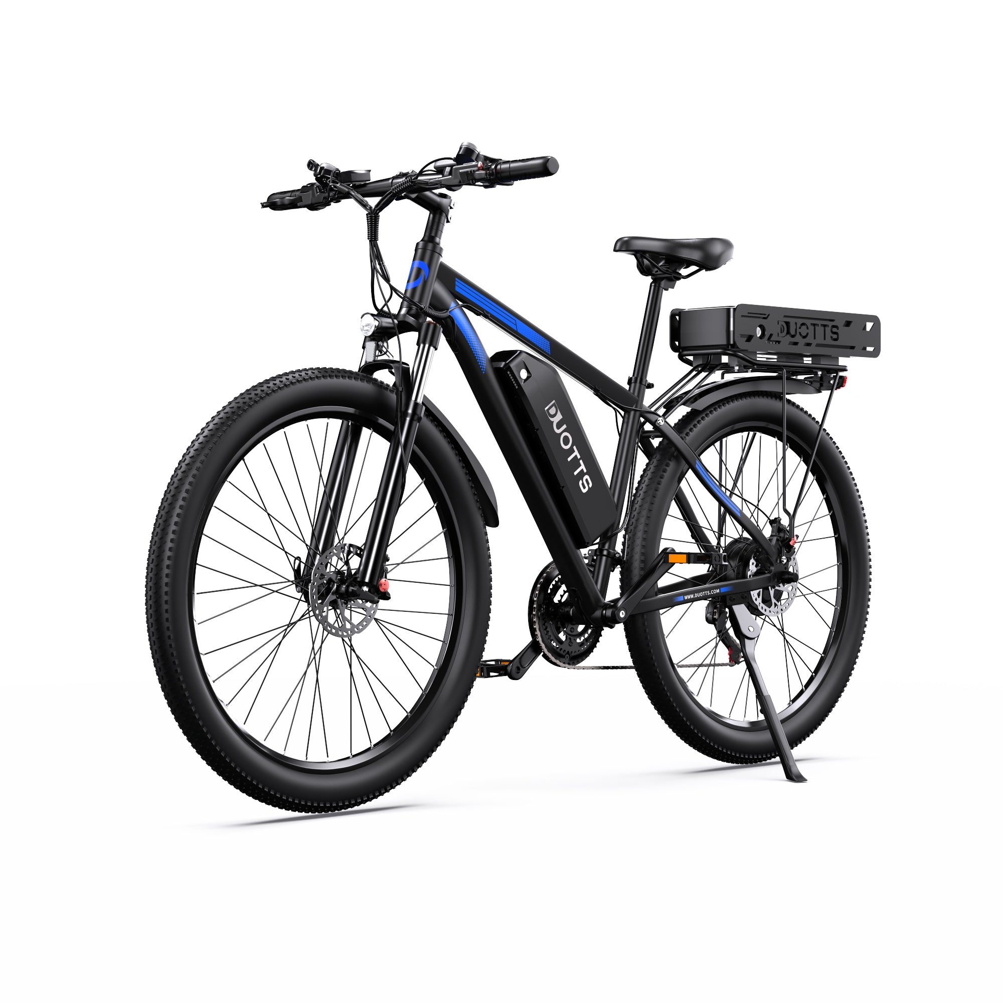 C 29 K Electric bicycle with visible DUOTTS branding on a white background