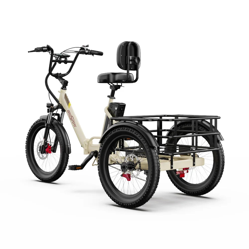 OneSport OT30 Pro Electric Cargo Tricycle - Pogo Cycles