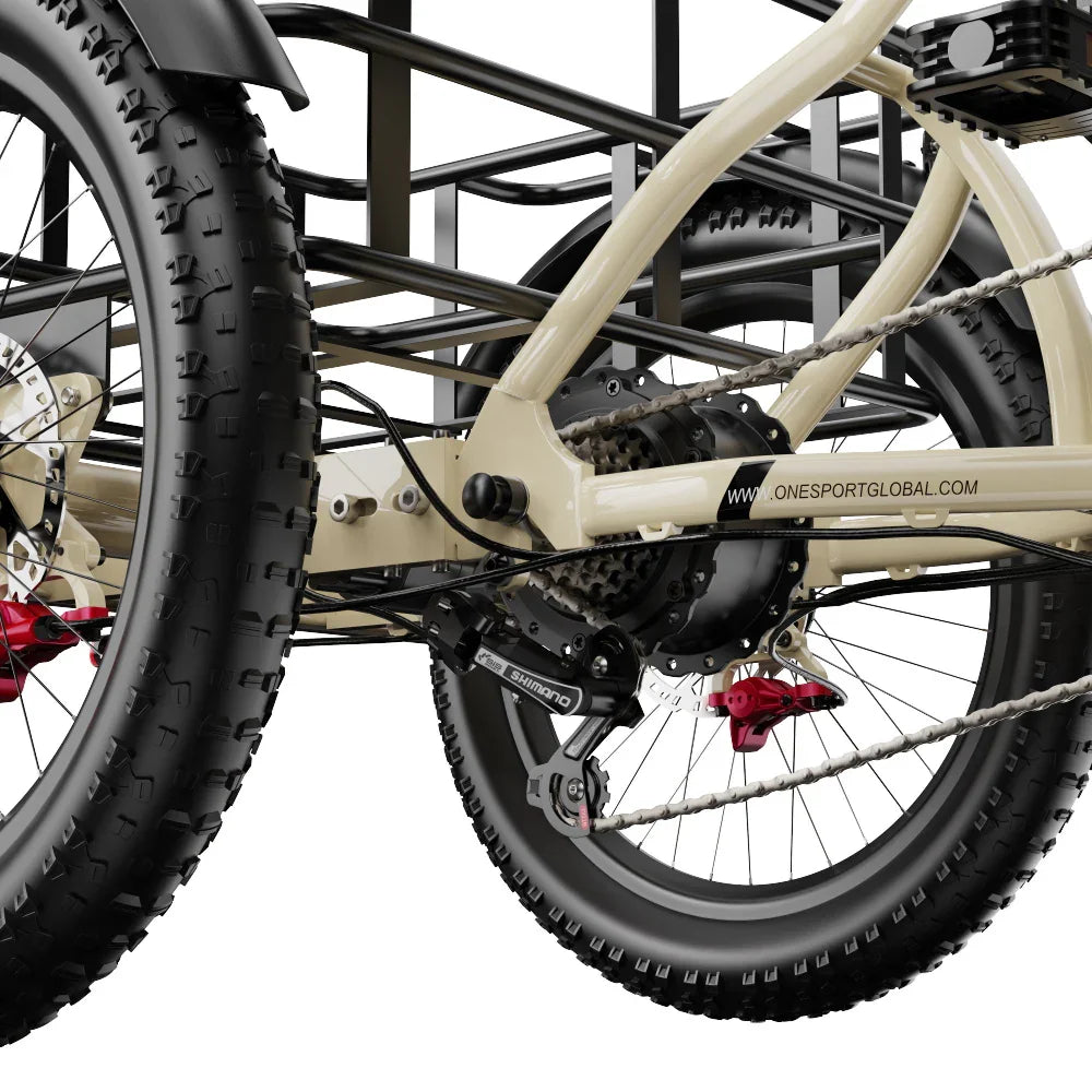 OneSport OT30 Pro Electric Cargo Tricycle - Pogo Cycles