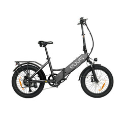 PIXAR WIND1 Foldable Electric Bike in grey and black with 'PIXAR' branding on a white background