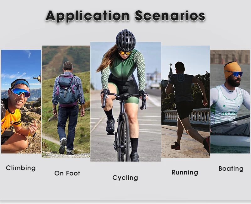 SCVCN Cycling Sunglasses Photochromic Glasses for Men Sun Mountain Bike Road Bicycle Eyewear Cycle Goggles Sports UV400 MTB