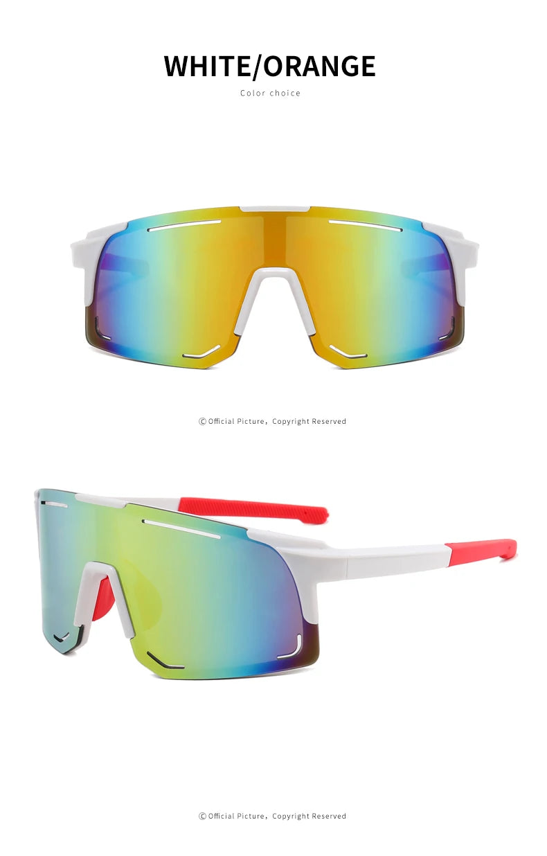 Polarized Cycling Sunglasses UV Protection Windproof Glasses For Men Women Polarized Lens Road Riding Bike Sport Glasses Eyewear