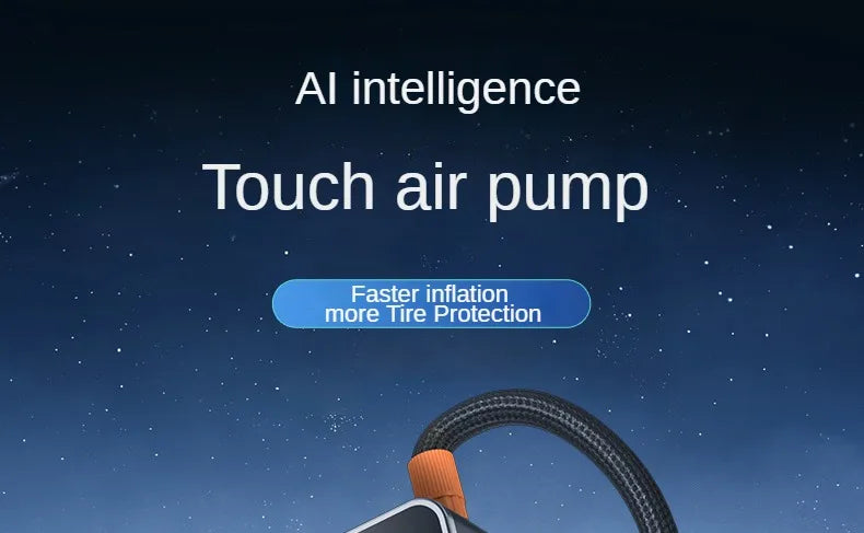 Wireless Air Pump 150psi Touch Screen/Key Portable Electric Tire Inflator For Car Bicycle Motorcycle Mini Air Compressor Injecto