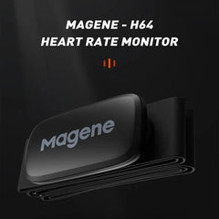 Magene H64 Heart Rate Monitor Dual Mode Sensor Mover ANT Bluetooth Chest Strap Cycling Computer Bike Wahoo Garmin Sport