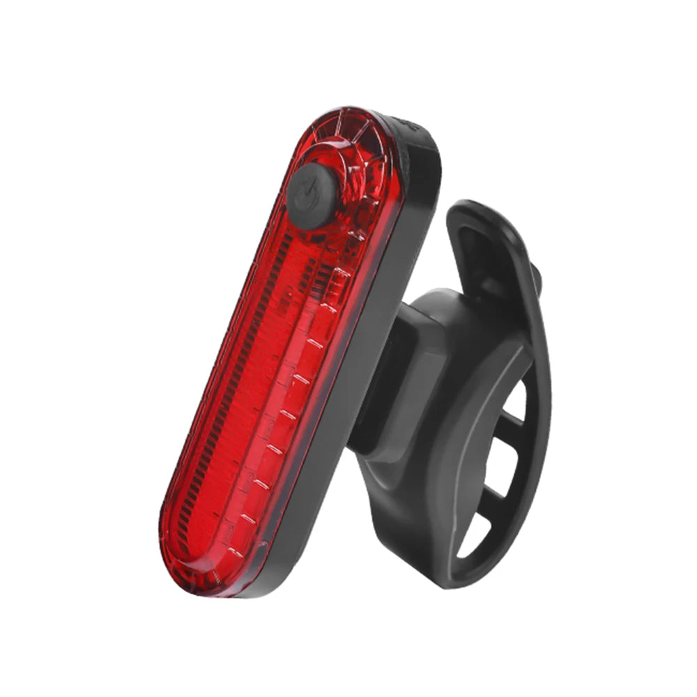 Rear Bike Tail Light USB Rechargeable Ultra Bright Taillights Fit On Bicycle Easy to Install for Cycling Safety Bicycle Light