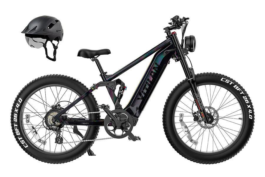 Vitilan T7 Mountain Electric Bike - Pogo Cycles