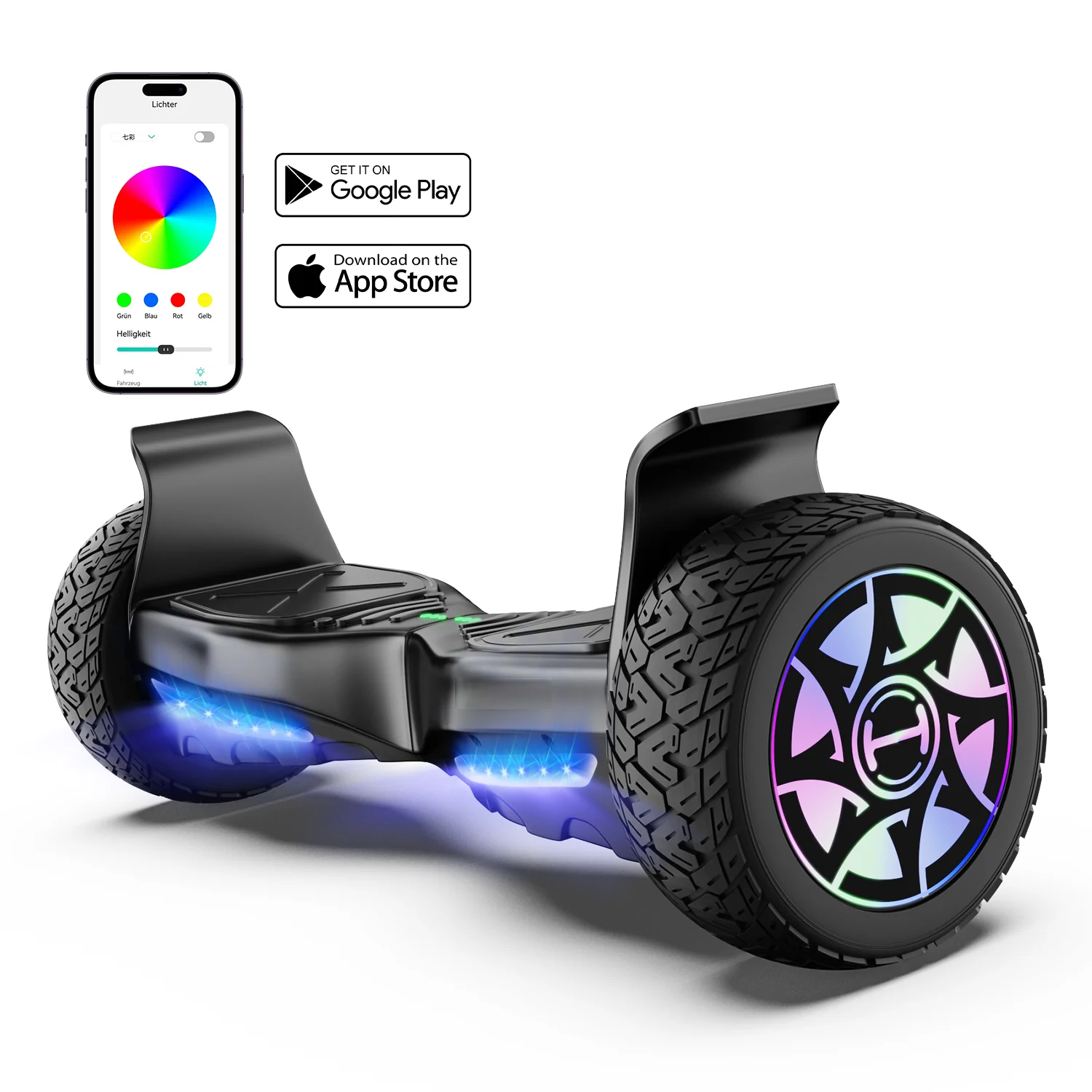 Hoverboard V8 8.5" Off Road  - Self Balancing System