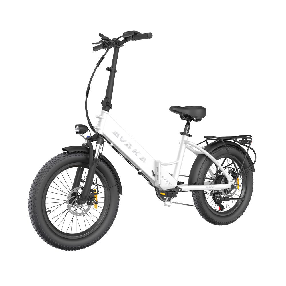 AVAKA K300 Electric Folding Bike - UK - Pogo Cycles