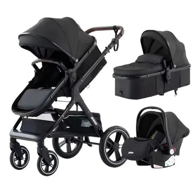 Baby Stroller - Portable Travel Folding Pram - Pogo Cycles