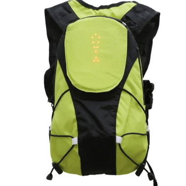 Backpack with signal indicator for riding (30 days shipping) - Pogo Cycles available in cycle to work