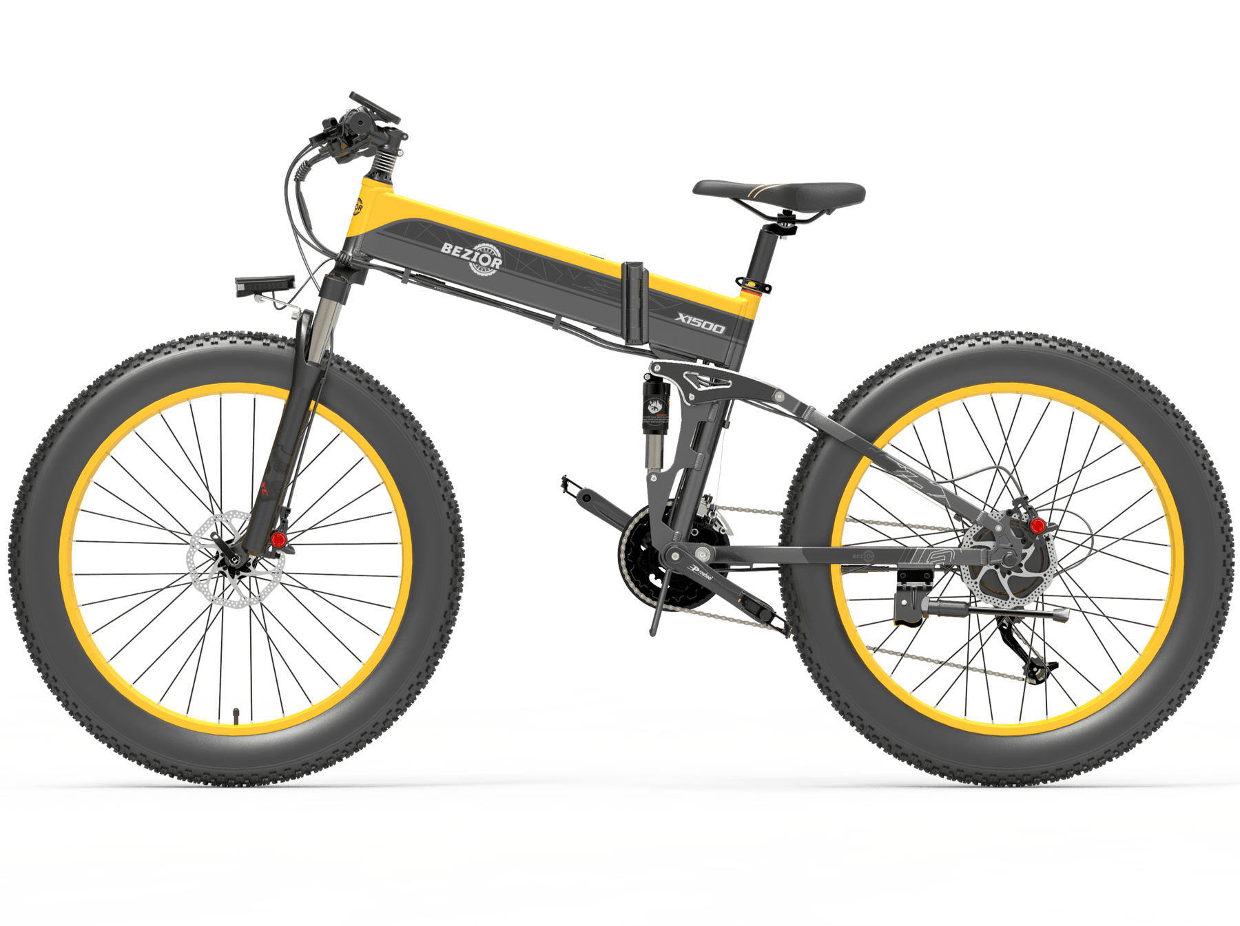 Bezior X1500 Mountain Electric Bike - Pogo Cycles