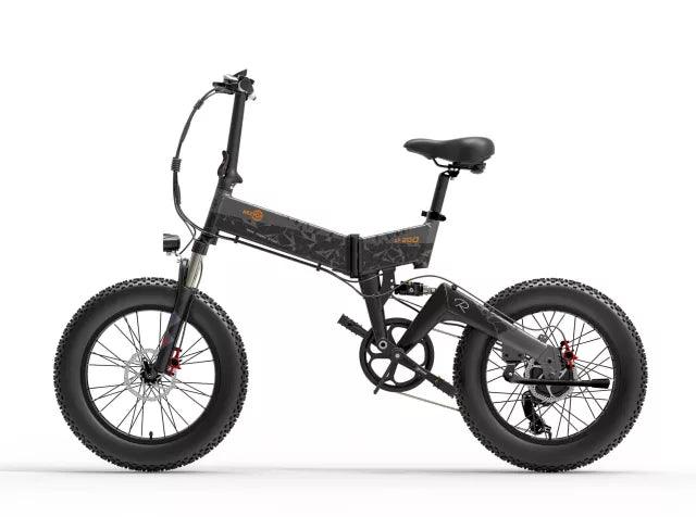 Bezior XF200 Folding Electric 1000W Bike - Pogo Cycles available in cycle to work