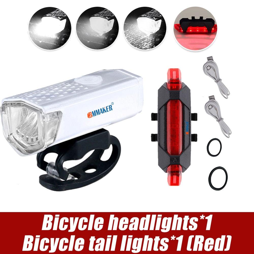 Bicycle Front Rear Lights - Pogo Cycles