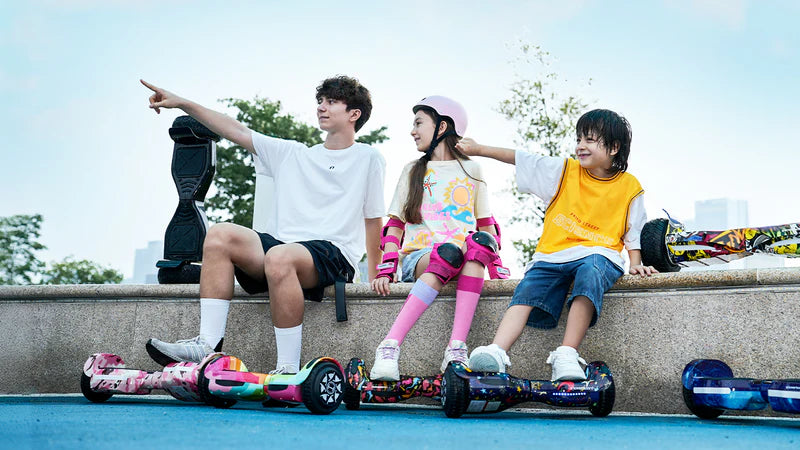 Hoverboard V1 with Bluetooth Music and LED Lights