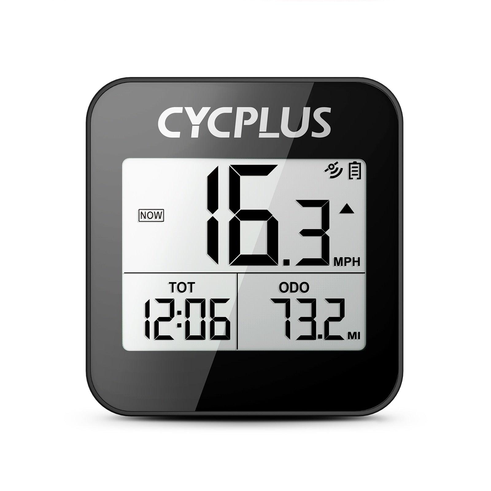 CYCPLUS G1 IPX6 Wireless Bicycle Computer Waterproof Cycling Gps Speedometer Bike Accessories - Pogo Cycles