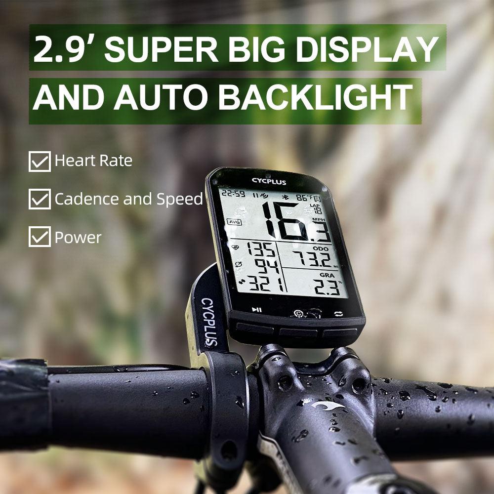 GPS Bike Computer Wireless CYCPLUS M1 Waterproof Speedometer Odometer ANT+ Bluetooth5.0 Cycling Bicycle Accessories - Pogo Cycles