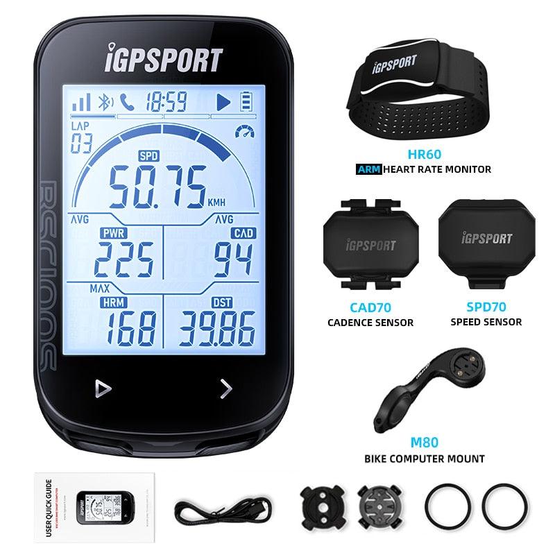 iGPSPORT BSC100S GPS Odometer Cycling Bike Computer Sensors Cycl Speedomet Riding Cycling Speedometer 2.6‘’ large screen - Pogo Cycles