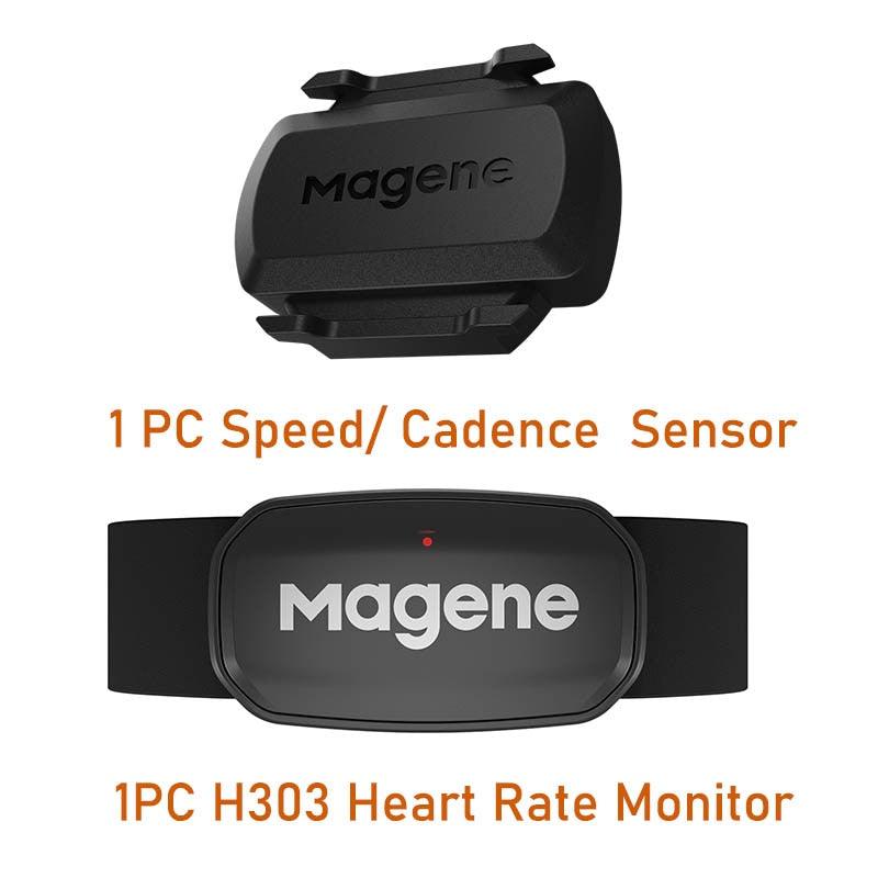 Magene H64 Heart Rate Monitor Mover Bluetooth ANT Sensor With Chest Strap Computer Bike Wahoo Garmin BT Sports - Pogo Cycles