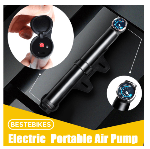 Mini Electrical Air Pump Portable Wireless - Pogo Cycles