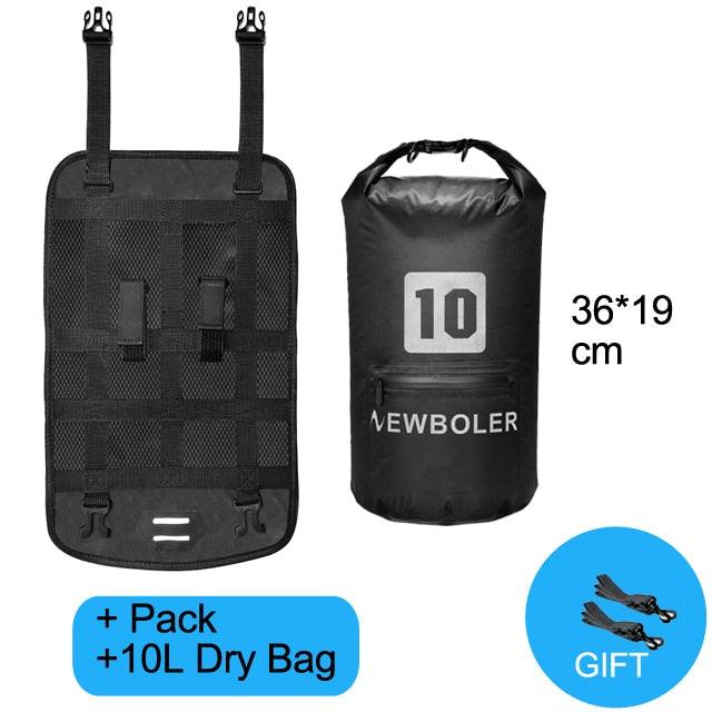 NEWBOLER Bike Front Tube Bag Waterproof Bicycle Handlebar Basket Pack Cycling Front Frame Pannier Bicycle Accessories - Pogo Cycles