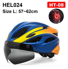 NEWBOLER Cycling Helmet Man Women LED Light Helmet Road Mountain Bike Helmet Lens For Riding Bicycle Sports Skateboard Scooter - Pogo Cycles