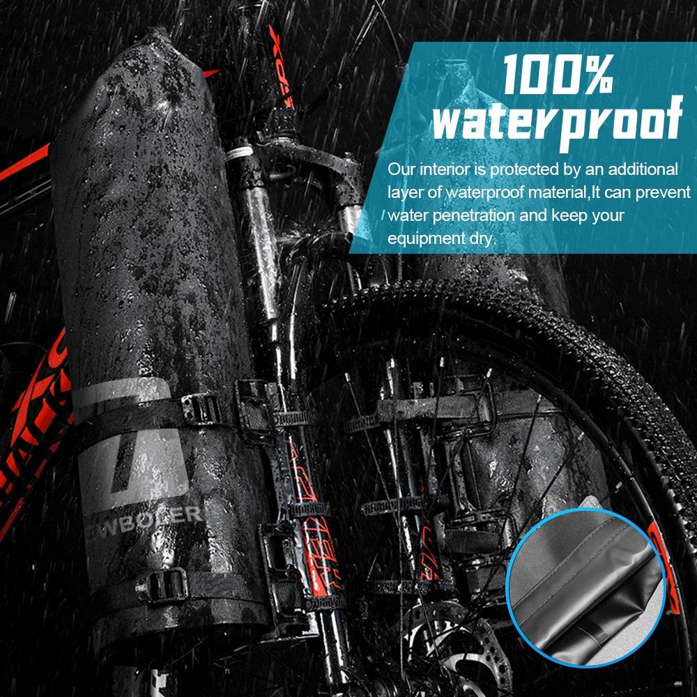 NEWBOLER Portable Waterproof Bike Fork Bag - Pogo Cycles