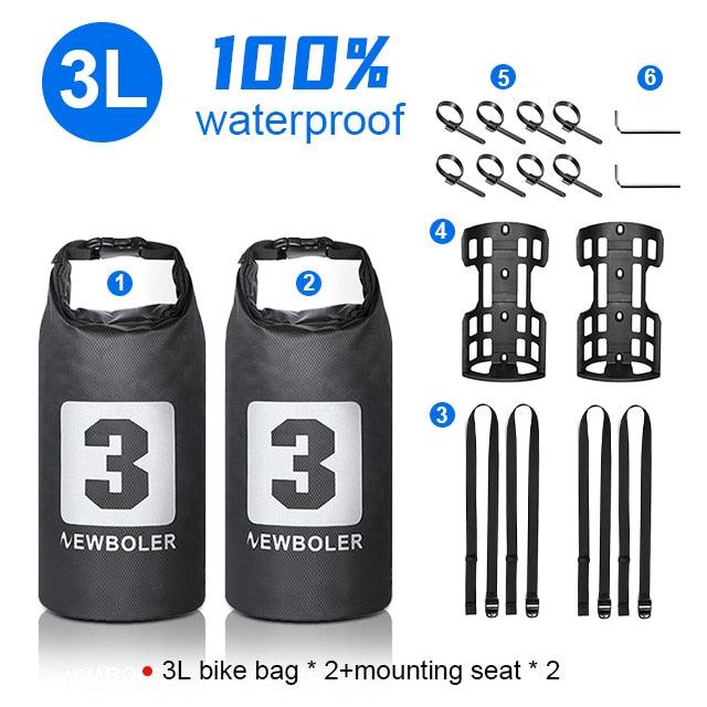 NEWBOLER Portable Waterproof Bike Fork Bag - Pogo Cycles