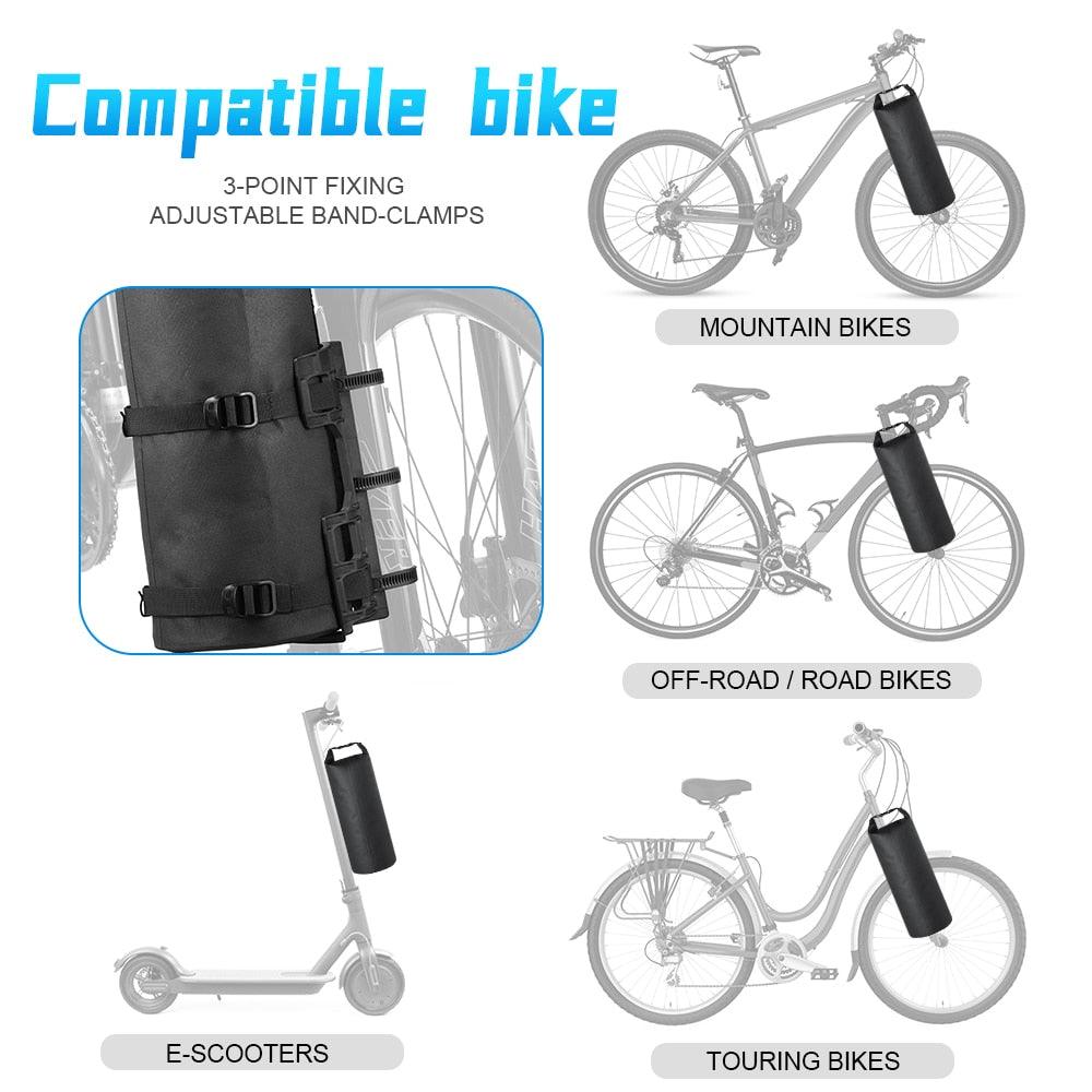 NEWBOLER Portable Waterproof Bike Fork Bag - Pogo Cycles