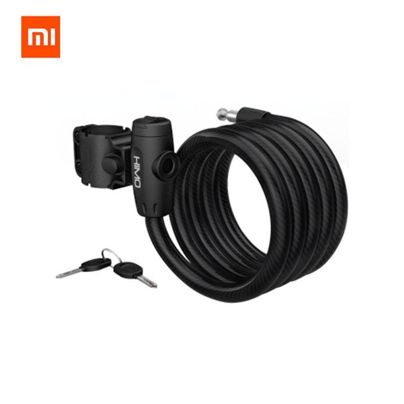 Original xiaomi mijia HIMO L150 Portable Folding Cable Lock Electric Bicycle Lockstitch from Xiaomi youpin xiaomi smart home kit - Pogo Cycles