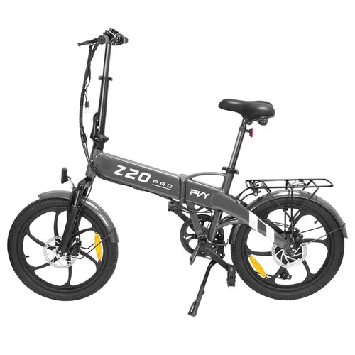 PVY Z20 Pro Electric Bike - Grey - Pogo Cycles