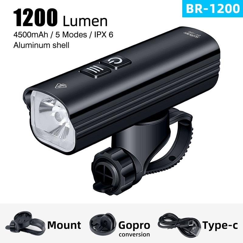 SoRider Bicycle Bike Light BR 2000 AI 1200 Lumens Lumen High Brightness Multi-Function Road MTB Cycling Safety Front Lights - Pogo Cycles